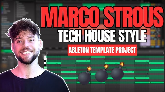 Marco Strous _ Black Book - Tech House (Ableton Template Project)